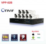 Bộ Kit Camera IP Powerline Vantech VPP-02B