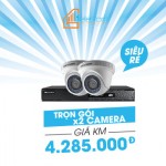 Camera trọn bộ - Gói 2 camera giá rẻ nhất