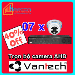 Trọn bộ camera AHD Vantech 1.3 Megapixel GÓI 07 CAMERA